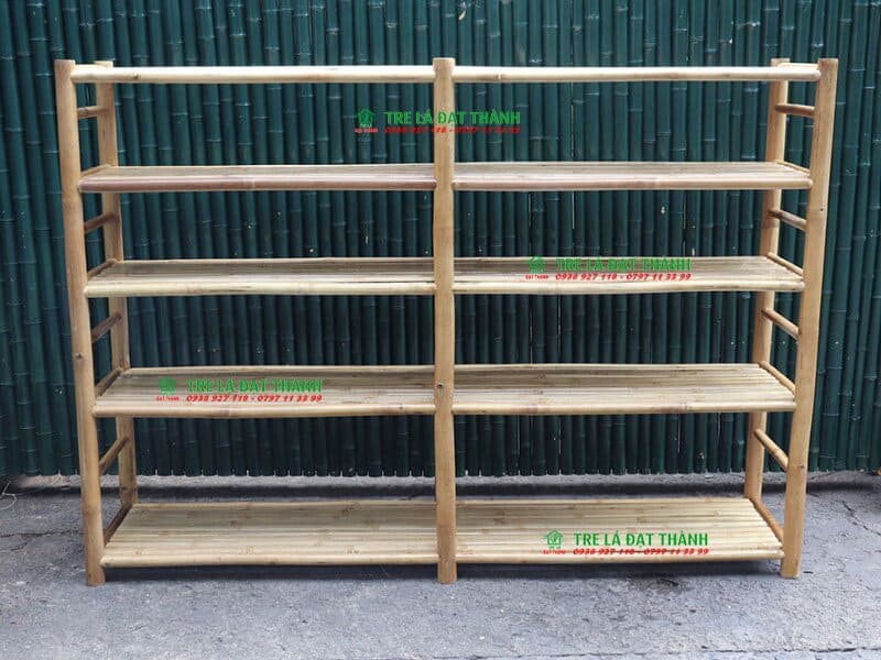 Kệ Sách Bằng Tre - KSBT002